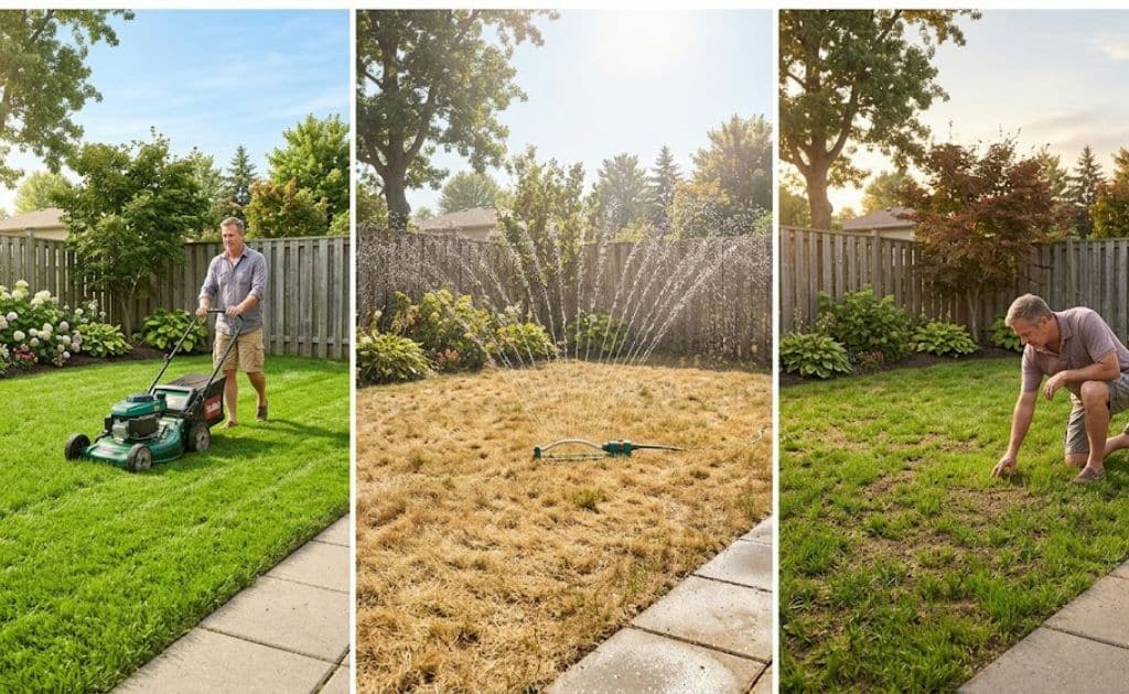Summer Lawn Care Schedule- Month by Month- summer lawn care tips